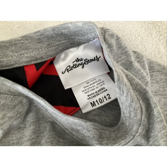 Rolling Stones T-shirt kids size 10-12 large Tee concert - Picture 4 of 9